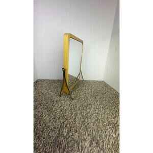 table top mirror Model Wood Finish 7x5